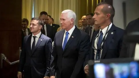 Pence: Rozmawiałem wczoraj z prezydentem Ukrainy o wsparciu ze strony USA