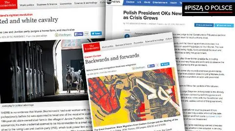 Zagraniczne media #PisząoPolsce. Economist nominacjach PiS