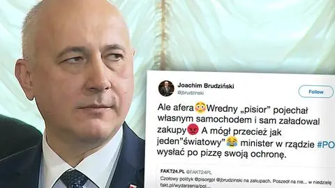 Joachim Brudziński należy do tak zwanego zakonu PC, czyli bliskich współpracowników Kaczyńskiego [materiał "Czarno na białym", 11.01.2018 r.]