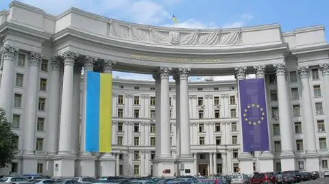 Zdjęcie: MSZ Ukrainy. Nagranie: prezydent Petro Poroszenko wizytuje granicę z Polską przed zniesieniem wiz dla Ukrainców do UE 