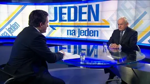 Leszek Miller w "Jeden na jeden"