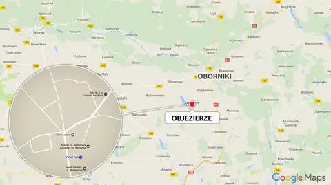 Auto dachowało pod Obornikami. Ranne pięcioro dzieci