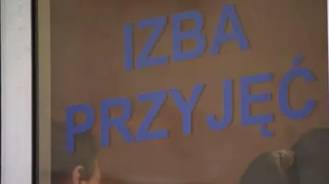 Wejście na izbę przyjęć szpitala przy Krysiewicza