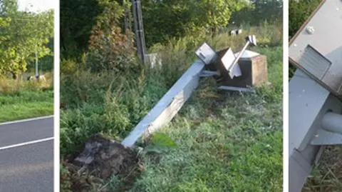 Porąbali i podpalili fotoradar.
 Nagroda za pomoc w ujęciu