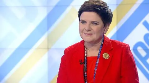 Premier Beata Szydło w "Jeden na Jeden"