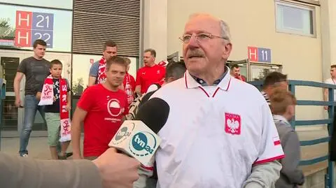 Kibice po meczu Polski