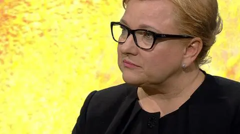 Beata Kempa w "Piaskiem po oczach"