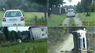 31-latek z Lubatowej w zdarzeniu nie odniósł obrażeń