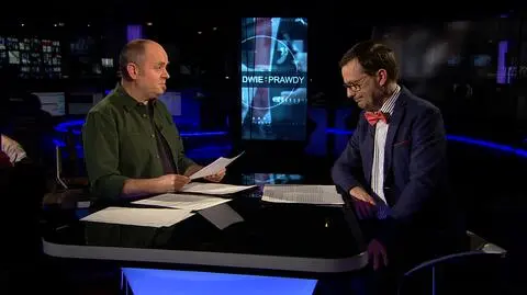 Roman Kurkiewicz i Jan Wróbel w programie "Dwie prawdy" 