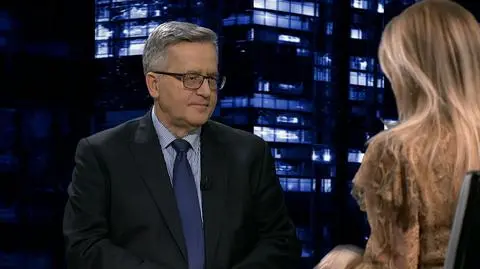Bronisław Komorowski w "Kropce nad i"