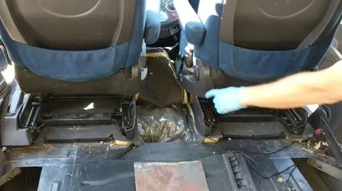 Narkotyki były w specjalnej skrytce