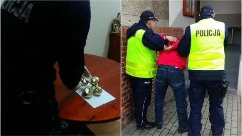 Chciał ukraść pieniądze z pustej skarbonki. Złodziej zatrzymany