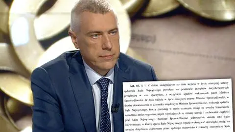 Roman Giertych komentuje projekt ustawy PiS w sprawie Sądu Najwyższego
