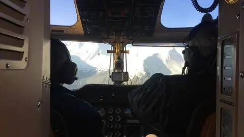 Na ratunek turystom ruszył śmigłowiec Sokół (wideo archiwalne)