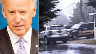 Joe Biden miał spędzić weekend w domu