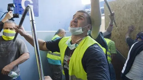 Kupcy byli przygotowani do ataku