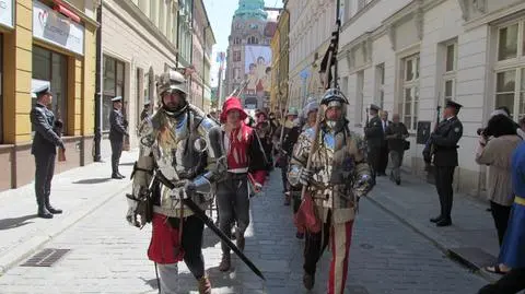 Rycerze przeszli Rynkiem