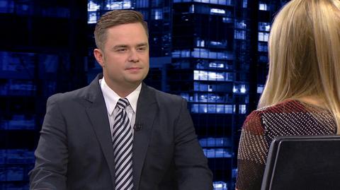 Adam Hofman był gościem "Kropki nad i"
