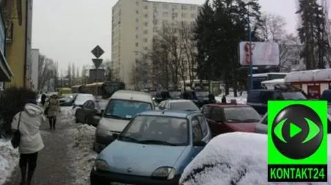 Zablokował Warszawę i odleciał