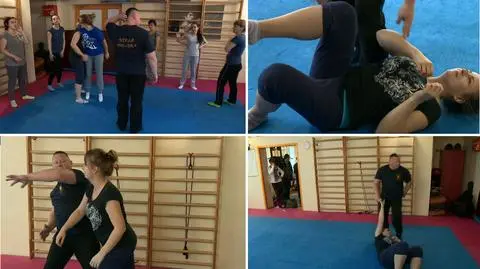 Pracownicy socjalni uczą się w Łodzi sztuk walki