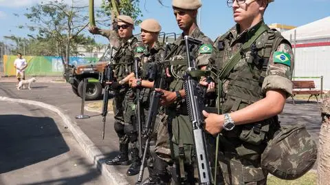 Wojsko nie zdołało zapewnić bezpieczeństwa w Rio de Janeiro. Nagranie z 2018 roku