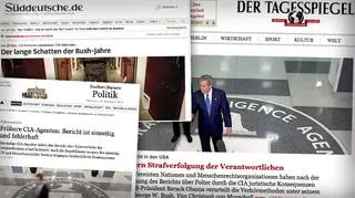 Niemiecka prasa komentuje raport o więzieniach i torturach stosowanych przez CIA