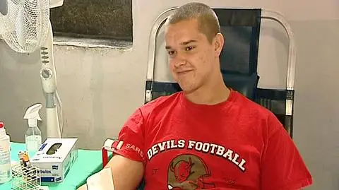 "Diabły" oddają krew dla szpitali