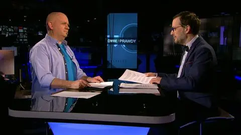 Roman Kurkiewicz i Jan Wróbel w programie "Dwie prawdy"