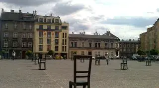 Plac Bohaterów Getta w Krakowie