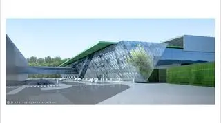 Wizualizacja - widok od południowego-wschodu