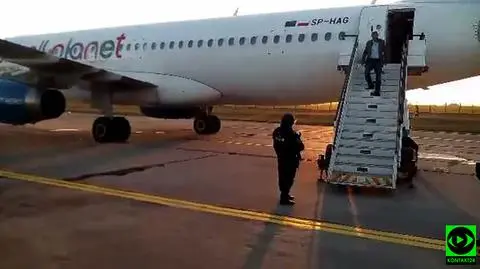 Awaryjne lądowanie w Burgas