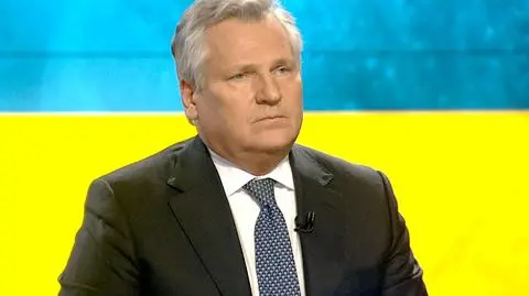 Aleksander Kwaśniewski był gościem "Faktów po Faktach"