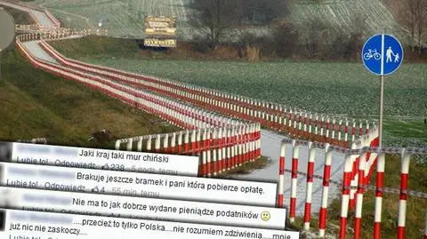 "Jaki kraj, taki mur chiński". Drogowcy: każdy ma prawo do swojej opinii