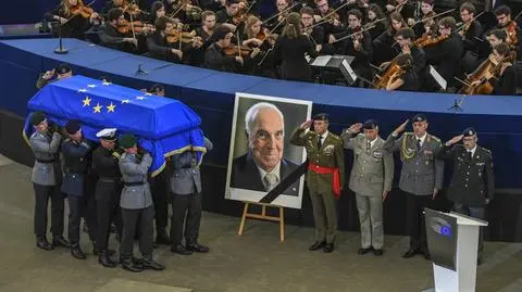 Ceremonia pożegnalna byłego kanclerza Helmuta Kohla