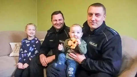 Policjanci dotarli na miejsce po kilku minutach