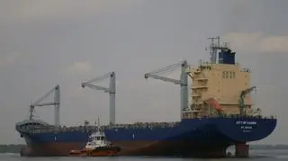 Porwany statek to niewielki kontenerowiec