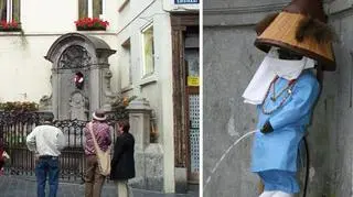 Manneken Pis ochodzi Światowy Dzień Mleka
