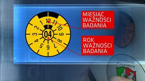 Nalepka za przegląd