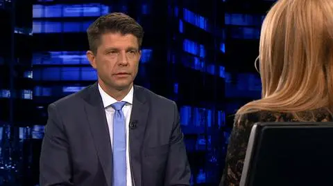 Gościem "Kropki nad i" był Ryszard Petru