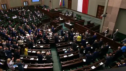 Przemówienie Gersdorf w Sejmie. Oklaski i okrzyki: "wolne sądy!"