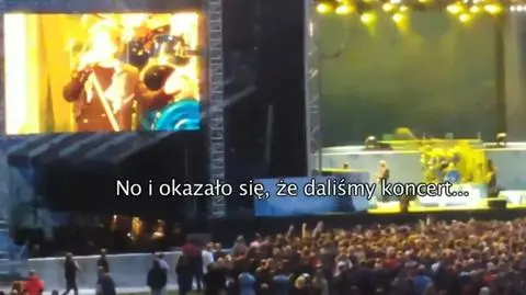 Iron Maiden w Poznaniu. Ze sceny przypomnieli tamto wesele