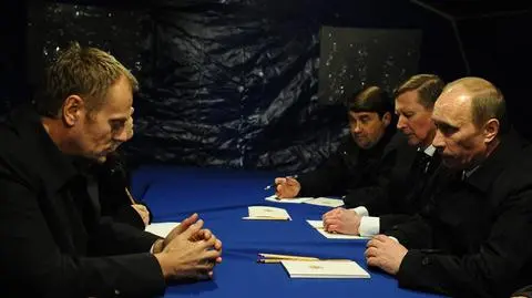 Rosjanie raportują Tuskowi.
 Putin obiecuje pomoc