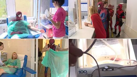 Szczecin: Superbohaterowie oddają krew