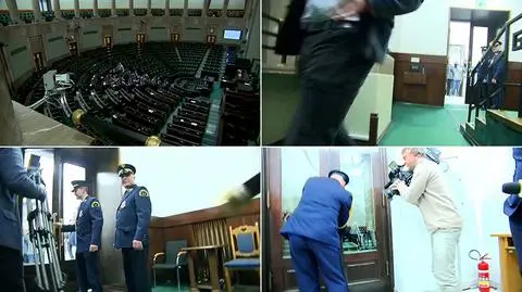 Kryzys sejmowy trwa. Dziennikarze w nocy wyproszeni z galerii sejmowej