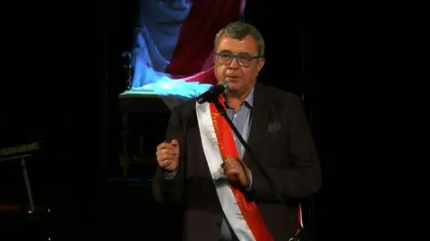 Grzegorz Miecugow z tytułm Mistrza Mowy Polskiej