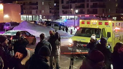 Quebec. Trudeau "potępia akt terrorystyczny"