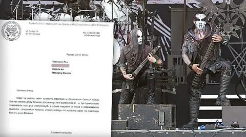 Behemoth nie zagra w Poznaniu. Nie pozwolił uniwersytet