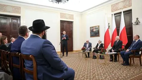 Prezydent spotkał się z grupą Sprawiedliwych wśród Narodów Świata