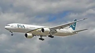 Boeing 777 pakistańskiego przewoźnika państwowego