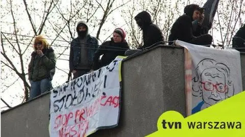 "Squat nie musi się bać policji"